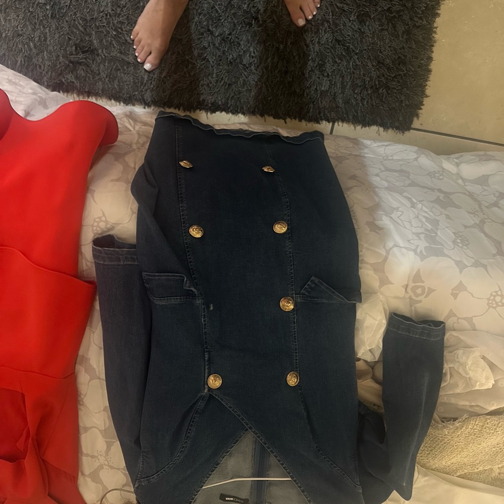 Fashion nova denim dress